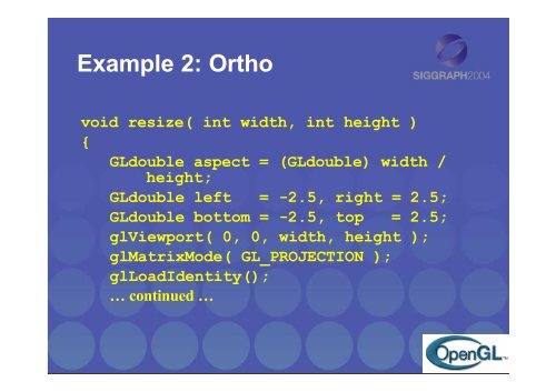 An Interactive Introduction to OpenGL Programming