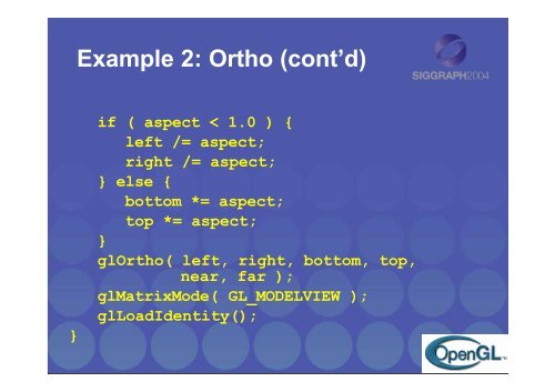 An Interactive Introduction to OpenGL Programming