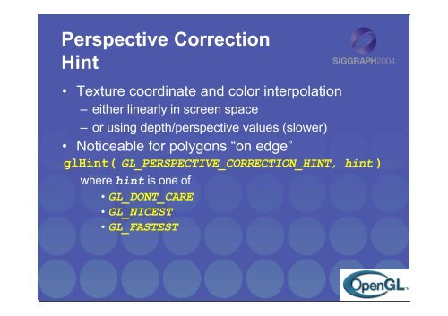 An Interactive Introduction to OpenGL Programming