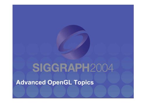 An Interactive Introduction to OpenGL Programming