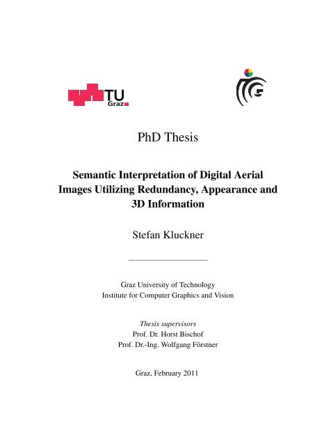 Semantic Interpretation of Digital Aerial Images Utilizing ...