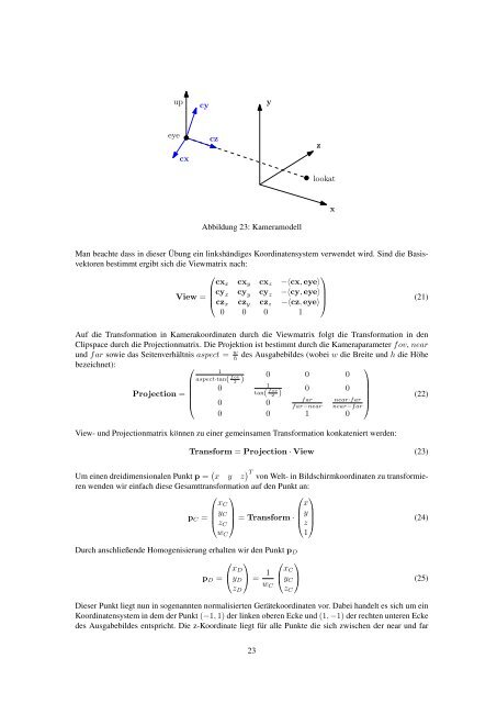 Ãbungen zu den Lehrveranstaltungen 710.003 Computergrafik 1 ...