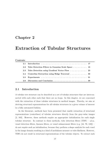 Segmentation of 3D Tubular Tree Structures in Medical Images ...