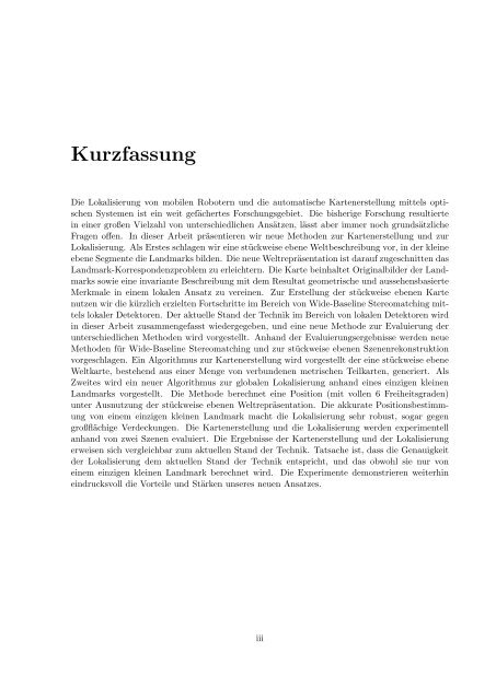PHD Thesis - Institute for Computer Graphics and Vision - Graz ...