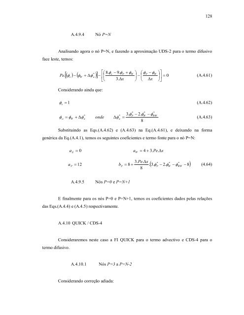 verificaÃ§Ã£o de funÃ§Ãµes de interpolaÃ§Ã£o em advecÃ§Ã£o-difusÃ£o 1d ...