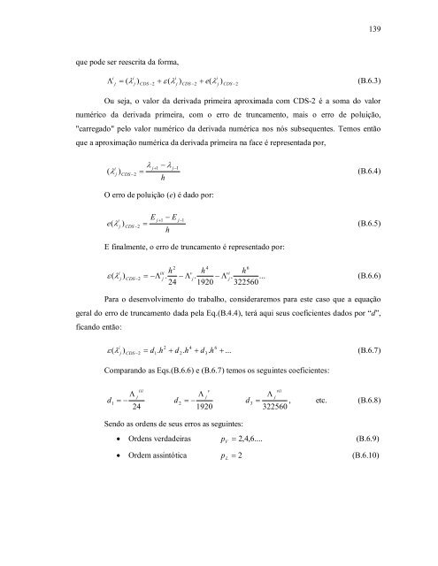 verificaÃ§Ã£o de funÃ§Ãµes de interpolaÃ§Ã£o em advecÃ§Ã£o-difusÃ£o 1d ...