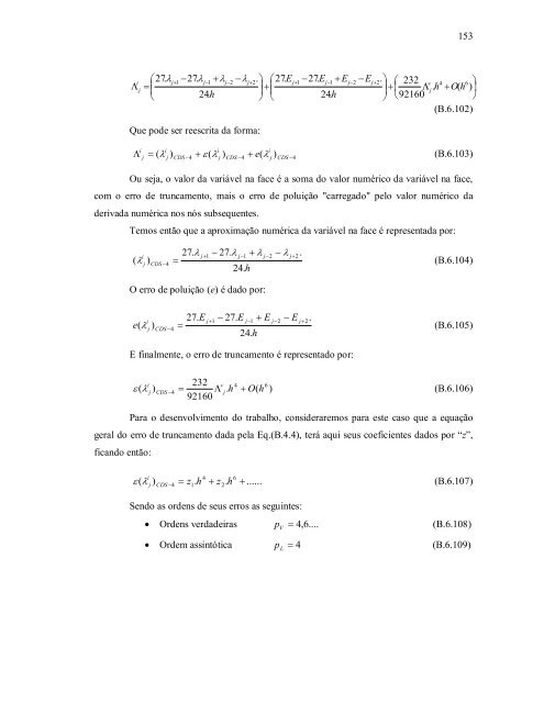 verificaÃ§Ã£o de funÃ§Ãµes de interpolaÃ§Ã£o em advecÃ§Ã£o-difusÃ£o 1d ...