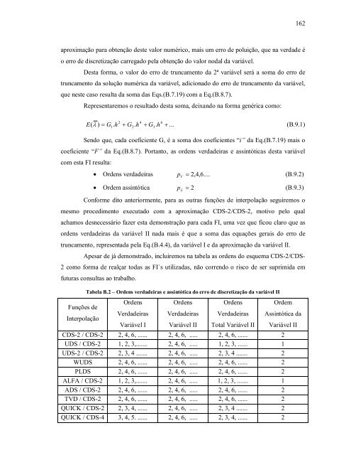 verificaÃ§Ã£o de funÃ§Ãµes de interpolaÃ§Ã£o em advecÃ§Ã£o-difusÃ£o 1d ...