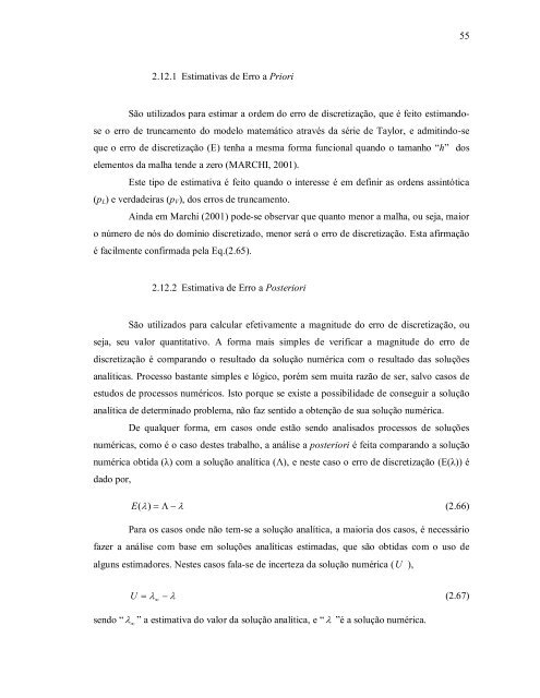 verificaÃ§Ã£o de funÃ§Ãµes de interpolaÃ§Ã£o em advecÃ§Ã£o-difusÃ£o 1d ...