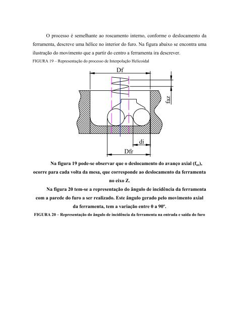 AnÃ¡lise da qualidade de furos realizados por fresamento helicoidal ...