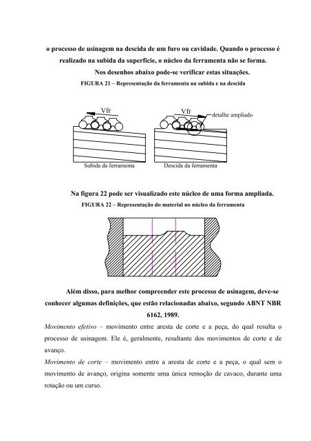 AnÃ¡lise da qualidade de furos realizados por fresamento helicoidal ...