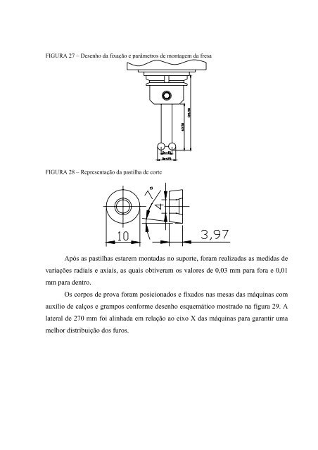 AnÃ¡lise da qualidade de furos realizados por fresamento helicoidal ...