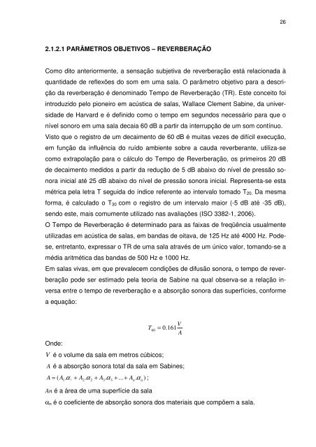 david queiroz de sant'ana avaliaÃ§Ã£o acÃºstica de edifÃ­cios religiosos ...