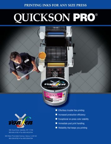 QUICKSON PRO - Proveedora de las artes graficas