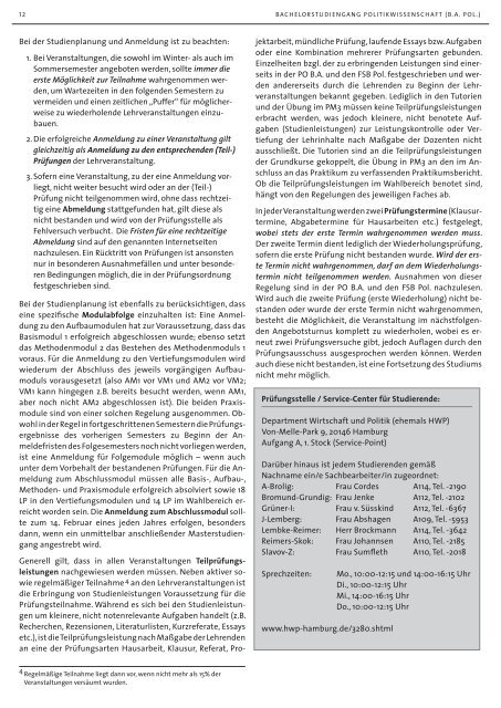 politikwissenschaft - Fachbereich Sozialwissenschaften - UniversitÃ¤t ...