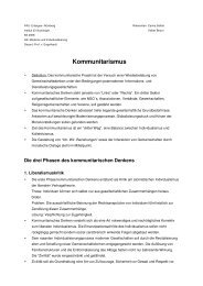 Kommunitarismus.pdf - Institut für Soziologie