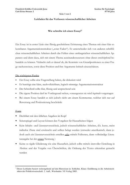 Essay hausarbeit unterschied 06 image