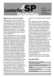 Rundschau 154 V1 - SP Lostorf