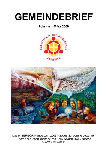 Februar â MÃ¤rz 2009 - Gemeindebrief