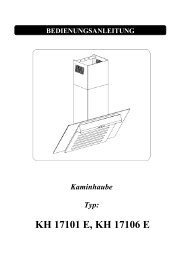 KH 17101 E, KH 17106 E - Elektro Discount Lüneburg