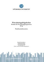 Praktikanten - Förvaltningshögskolan