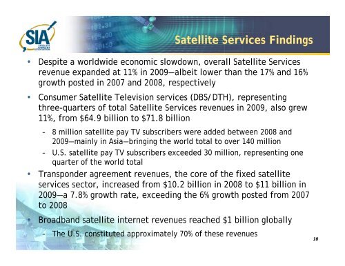 State of the Satellite Industry Report - Futron Corporation