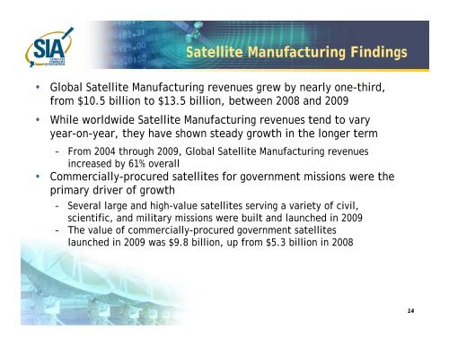 State of the Satellite Industry Report - Futron Corporation