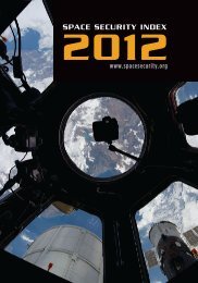 Space Security Index 2012 - Full Report - Secure World Foundation