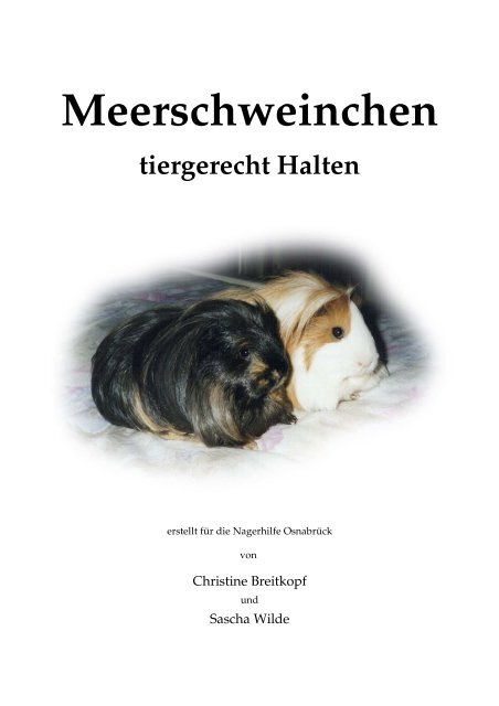 Meerschweinchen tiergerecht Halten - Dr. med. vet. Veronika Tholen