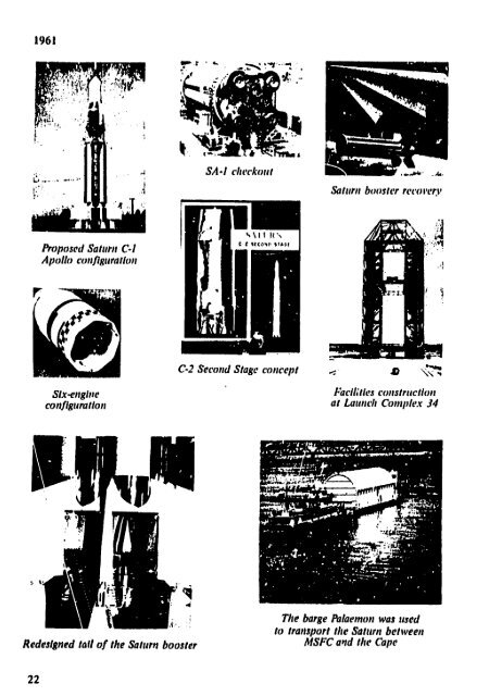 An Illustrated Chronology of the NASA Marshall Center and MSFC ...