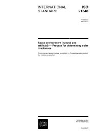 ISO 21348:2007 - Space Environment Technologies