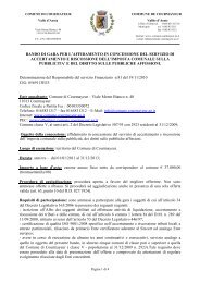 Comune di Courmayeur U.T.C. a colori - Regione Autonoma Valle d ...