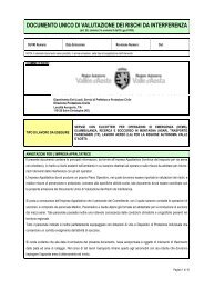 documento unico di valutazione dei rischi da interferenza - Regione ...