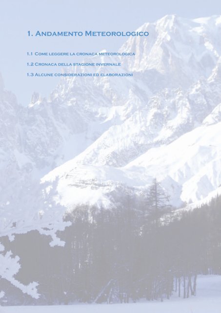 Inverno 2010-2011 - Regione Autonoma Valle d'Aosta