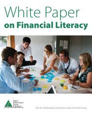 White Paper on Financial Literacy - ja-ye europe