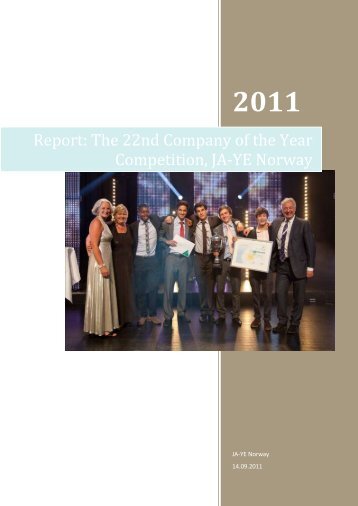 Report from the JA-YE Europe Company of the Year Competition 2011