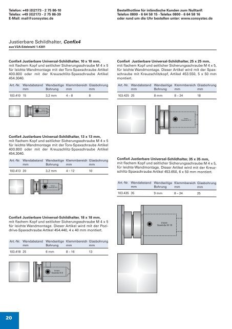 Produkte - Consystec