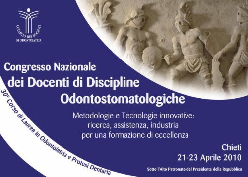 22 Aprile - Collegio dei Docenti di Odontoiatria