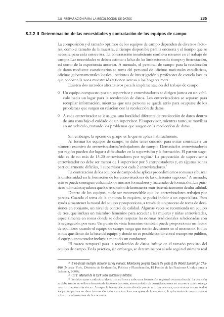 Manual sobre las metodologÃ­as para la recolecciÃ³n de datos a