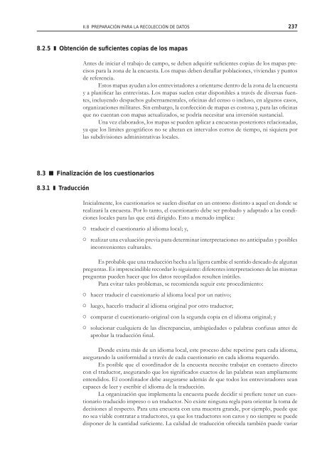 Manual sobre las metodologÃ­as para la recolecciÃ³n de datos a