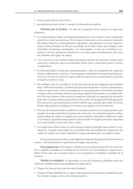 Manual sobre las metodologÃ­as para la recolecciÃ³n de datos a