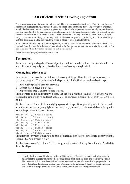 Discover 66+ midpoint circle drawing algorithm super hot ...