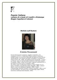 Erminia Passannanti - Biagio Cepollaro, poesia