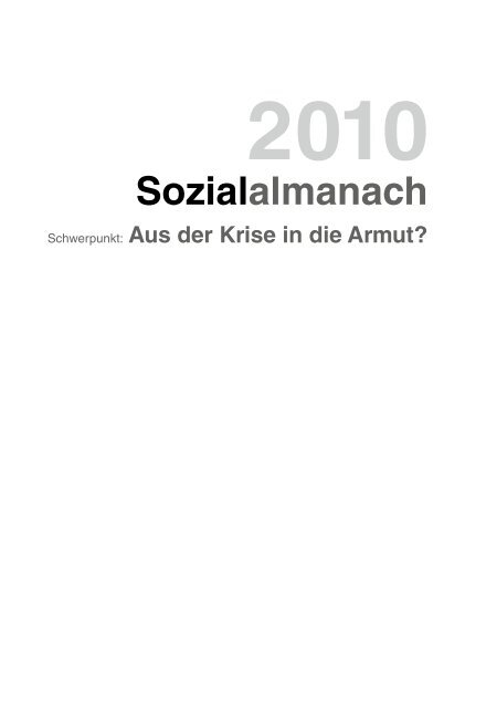 Sozialalmanach - Caritas Luxembourg