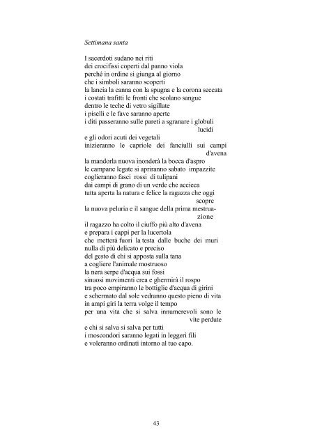 Luigi Di Ruscio - Biagio Cepollaro, poesia