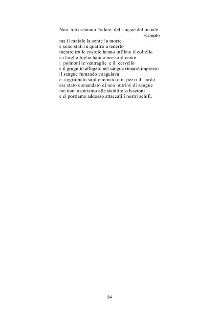 Luigi Di Ruscio - Biagio Cepollaro, poesia