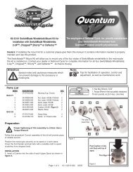 Quick Release Mount Kit - National Cycle, Inc.