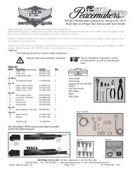 N41301 Peacemakers Exhaust for Yamaha XV 16/17