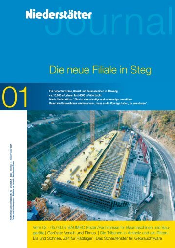 Download pdf Datei - NIEDERSTÃTTER