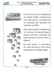 Língua Portuguesa e Literaturas em Língua ... - Colégio Platão